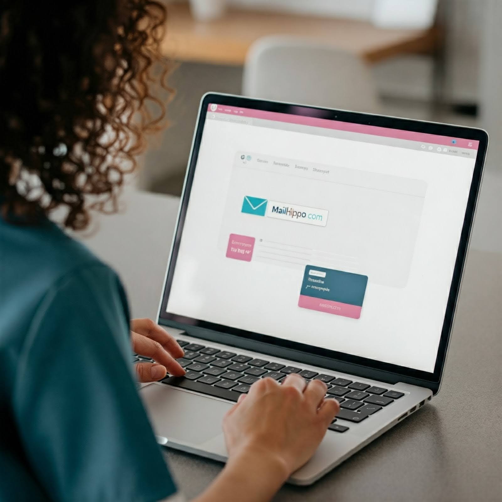 Healthcare professional uses MailHippo HIPAA-compliant email provider