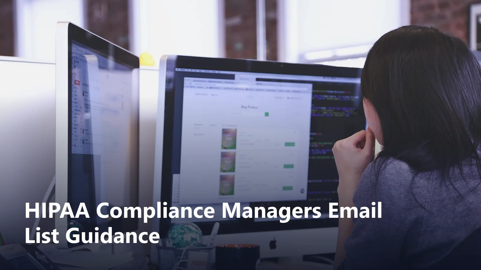hipaa compliance managers email list guide featured image