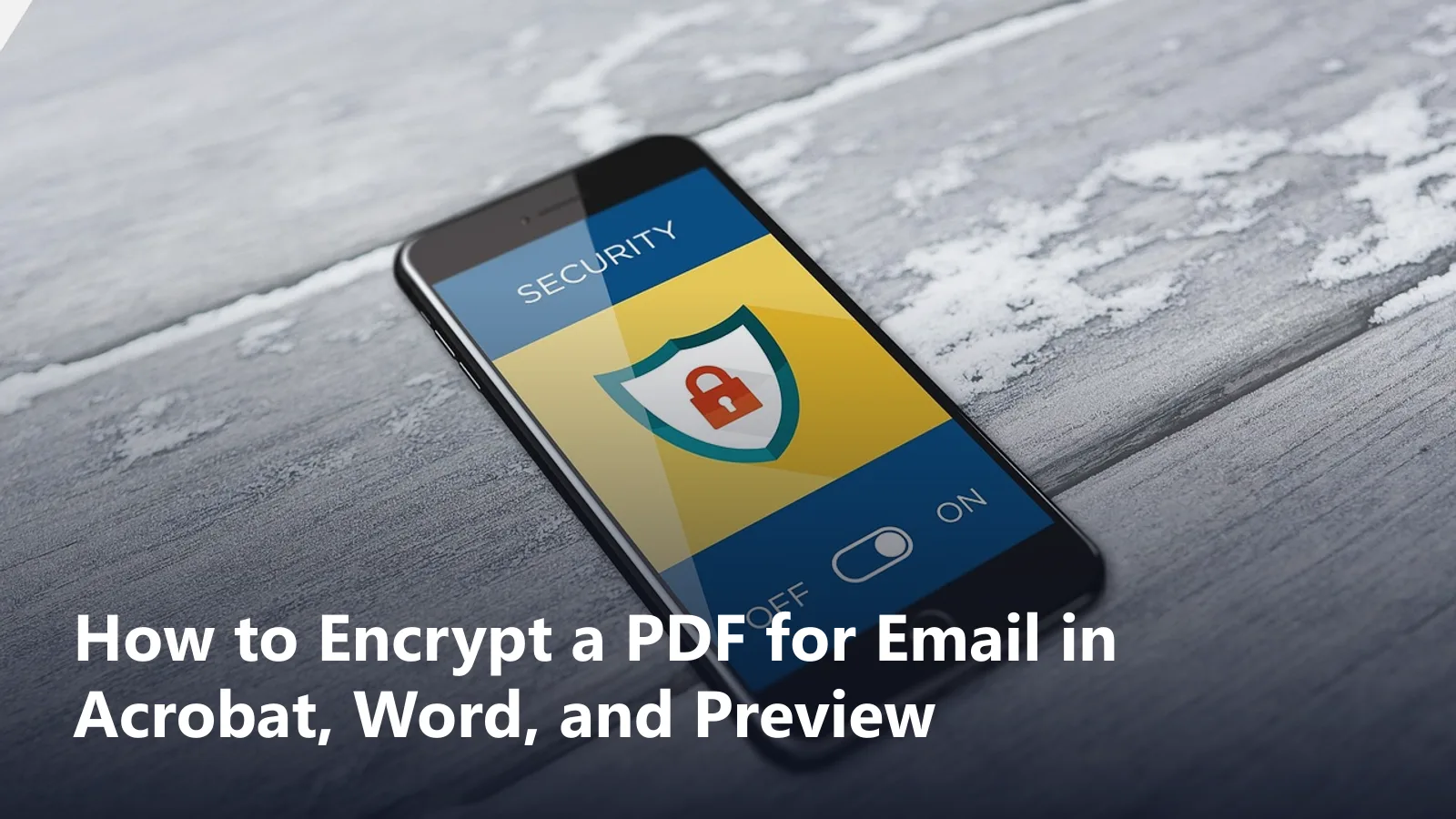 how to encrypt a pdf for email guide featured image